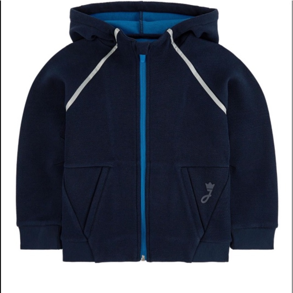 Jacadi Paris kids navy hoodie. Great quality size6